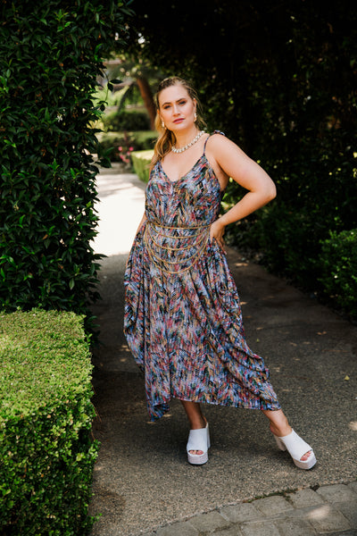 V is for Vinnik Dress in “Kaleidoscope"