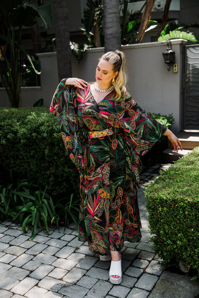 Bohémienne Kimono Robe in “Summer Paisley"