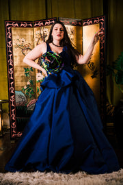Gala Skirt in "Naughty Navy"