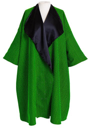 Reversible Opera Coat in "Cosi fan tutte" (Green)