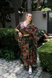 Bohémienne Kimono Robe in “Summer Paisley"