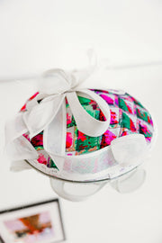 Fascinator in “Painted Scales”