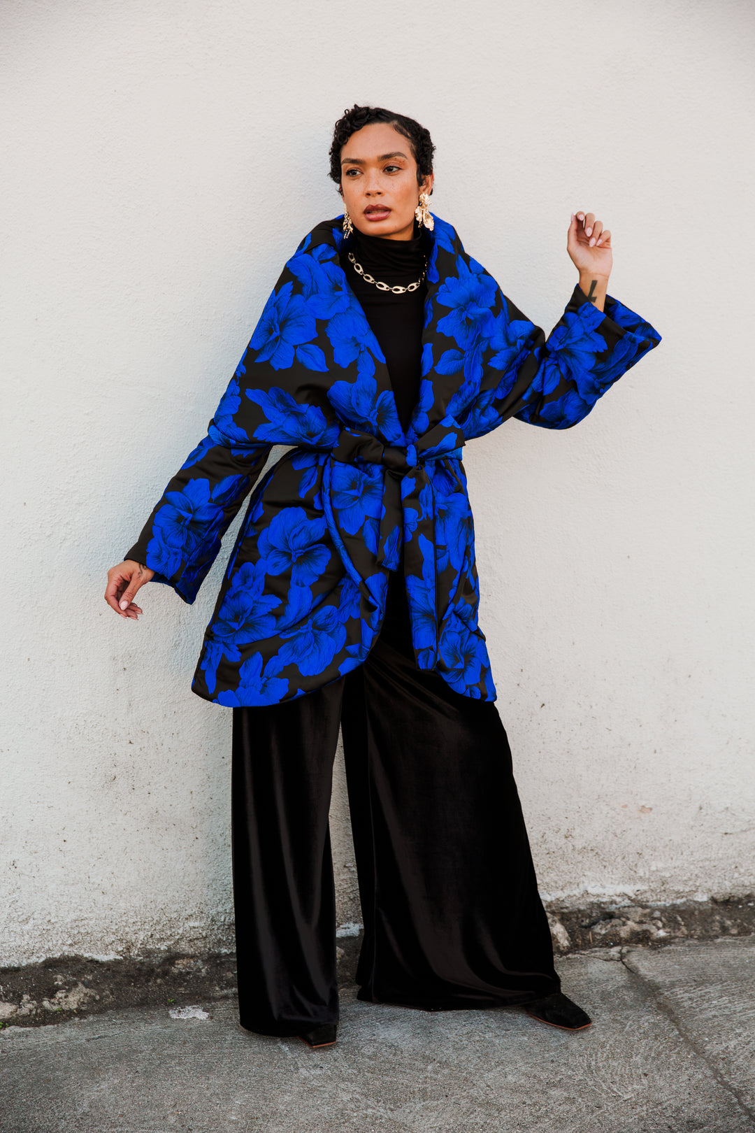 Cocoon Coat in "Bluebeard's Castle"