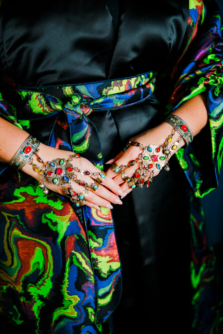 Parisian Coat in "Brat Marble"