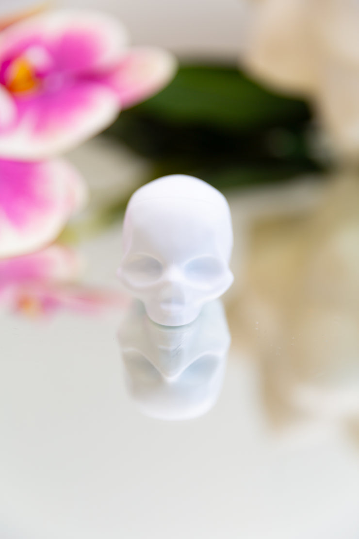 White Skull Lip Balm