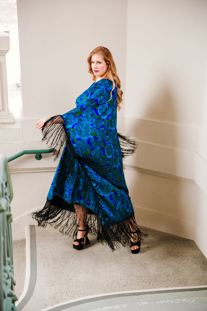 Runway Fringe Kaftan in "Frida"