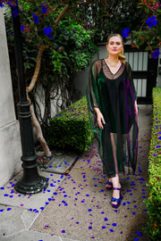 Kaftan in "Electric Mermaid" (Maxi)