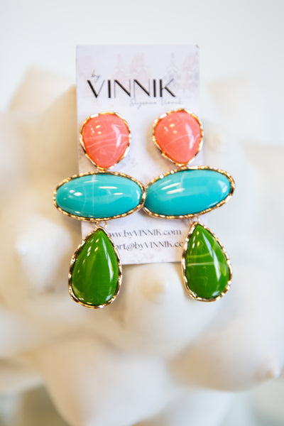 Summer Stone Earrings