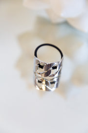 Chain Hairtie (gold & silver)