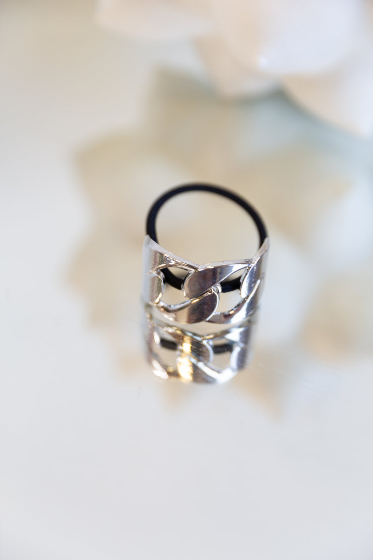 Chain Hairtie (gold & silver)