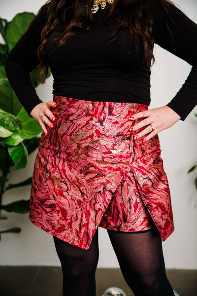 Skort in “Zampa” (Red)