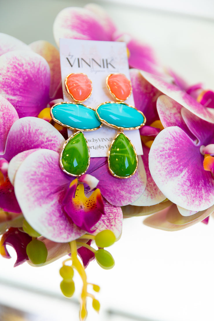 Summer Stone Earrings