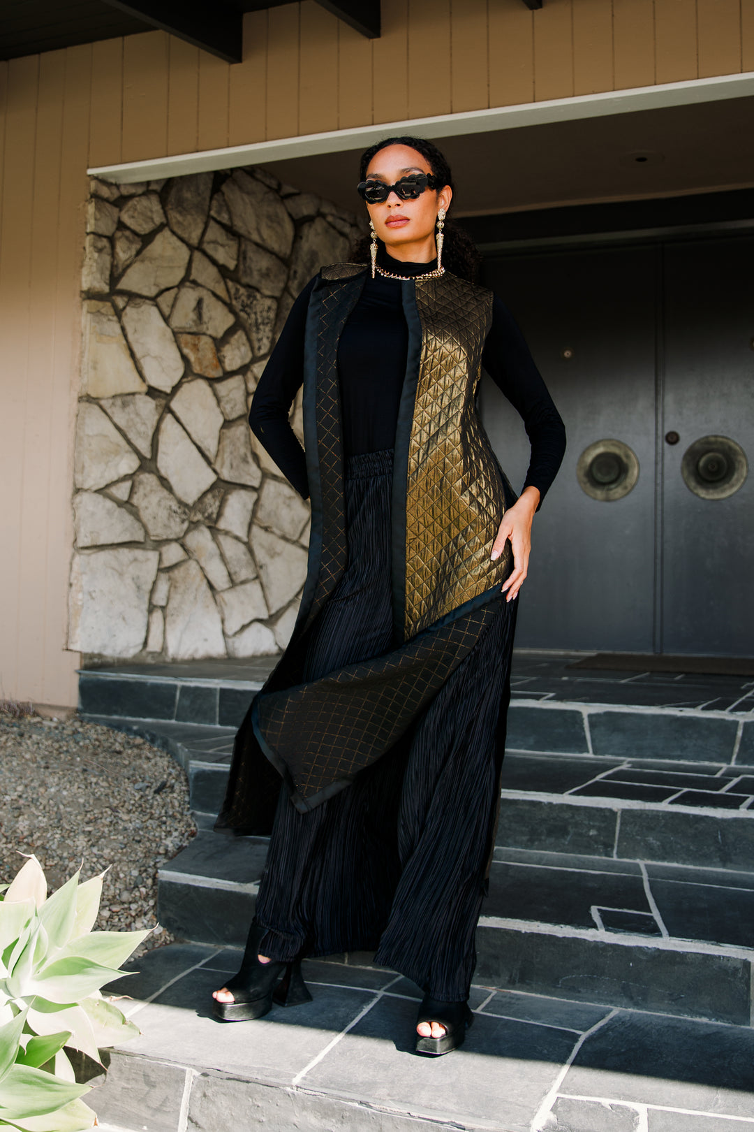 Berlin Duster in "Gold Quilt"
