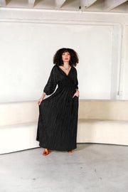 Colla Voce Dress “Black Slink”