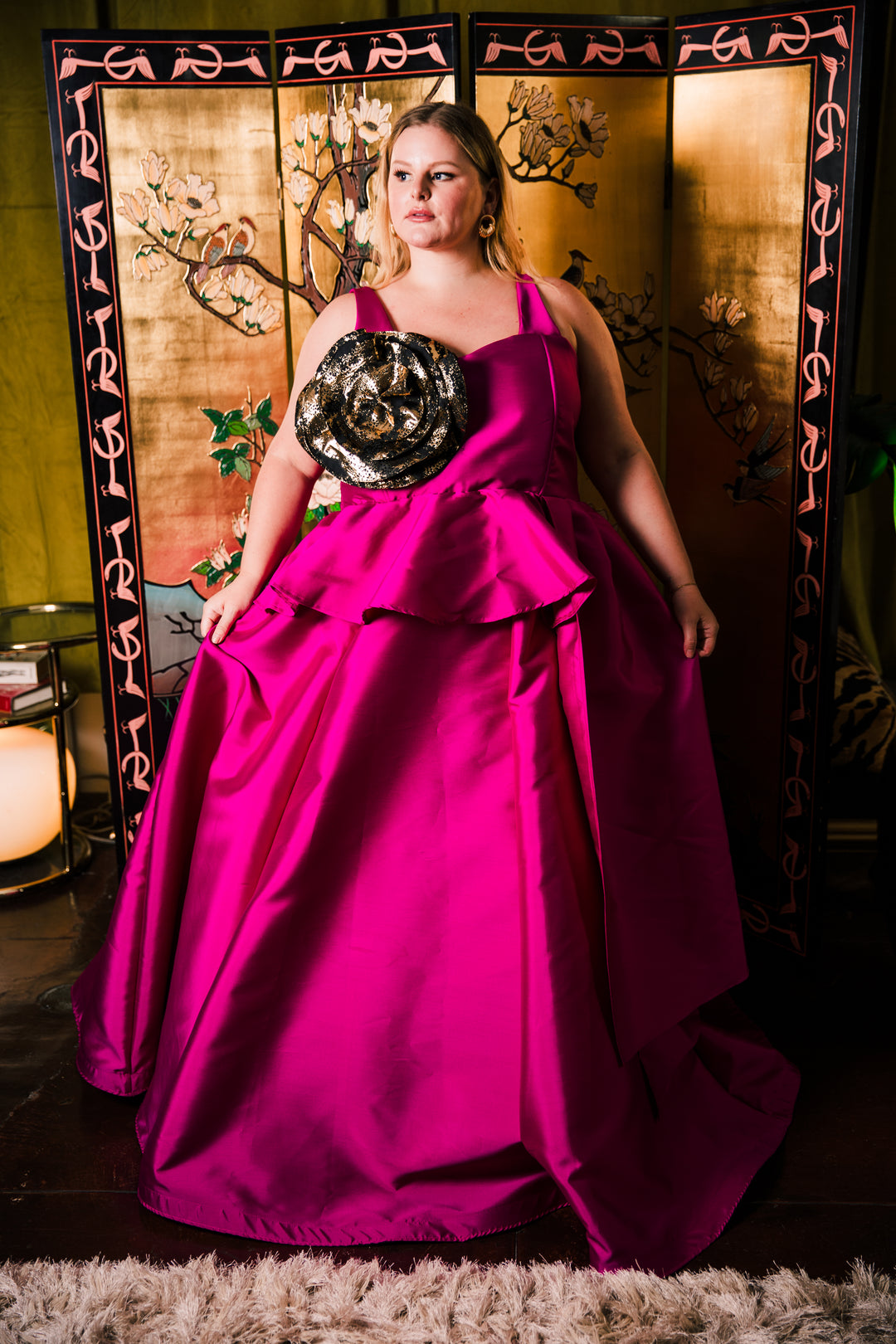 Fleur Interchangeable Rosette in "Un Ballo in Maschera"