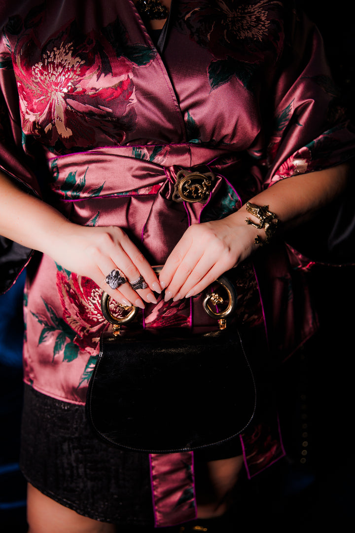 Theater Jacket in "Midnight Sonata" (Mauve)