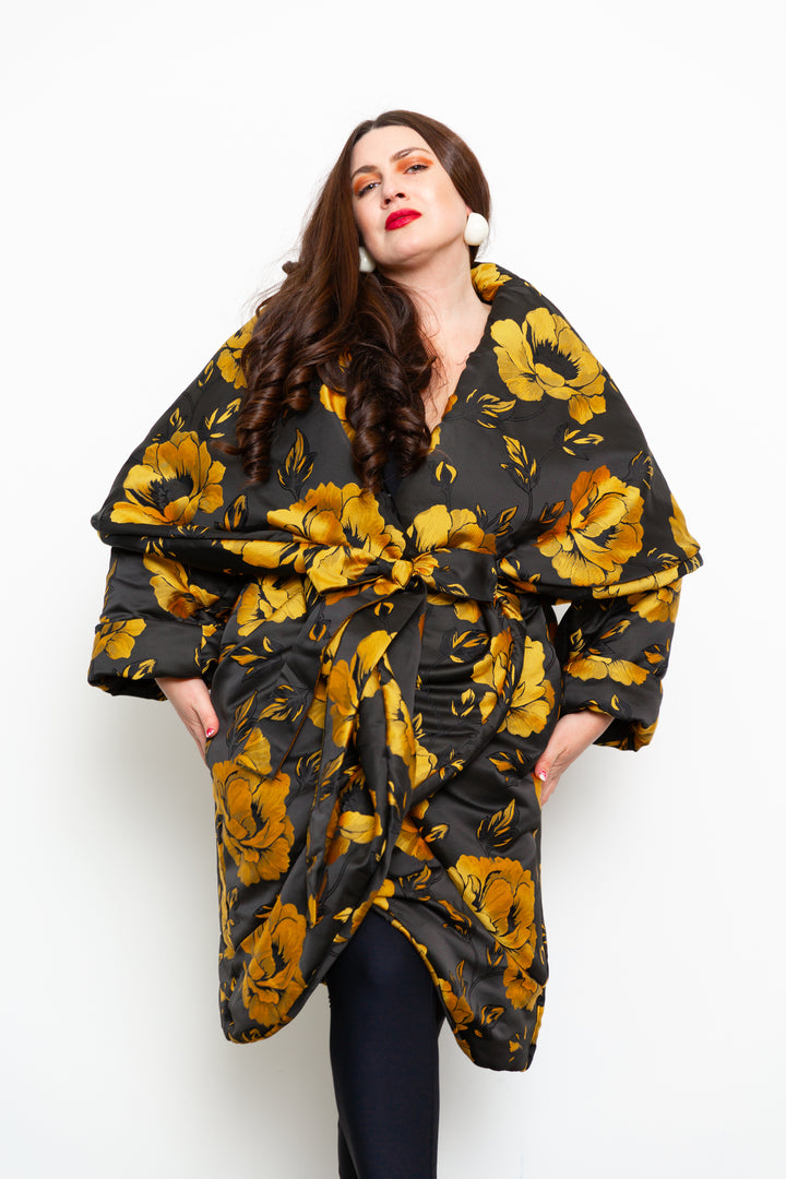 Cocoon Coat in "Pagliacci"