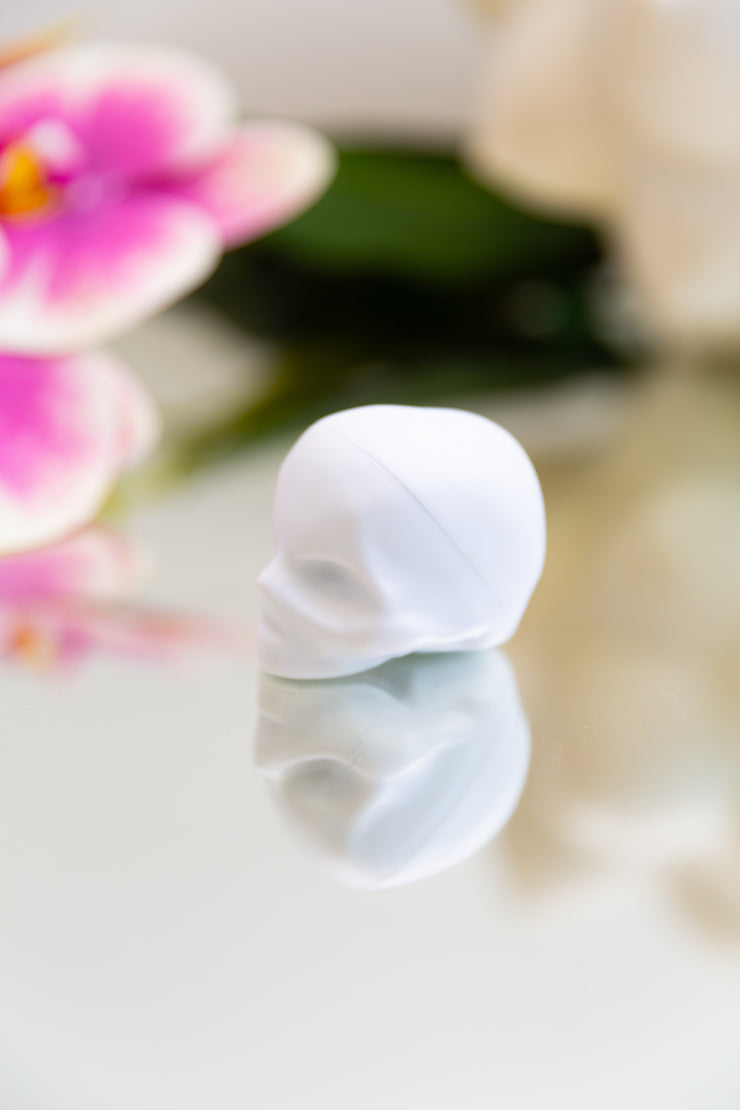White Skull Lip Balm