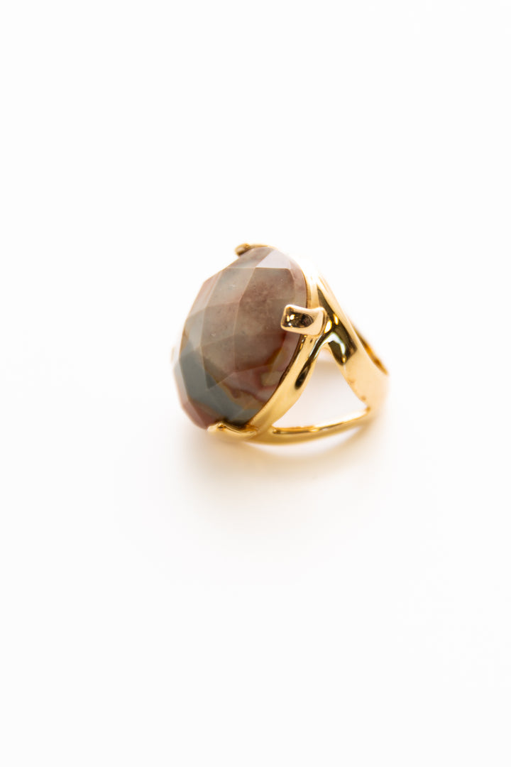 Brazilian Banded Agate Ring