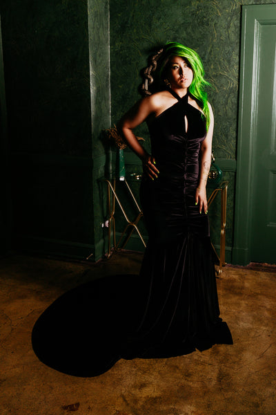 The Hollywood Evening Gown (Black)