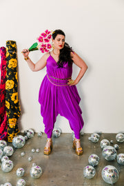 Poiret Jumpsuit in "Orchid Slink"
