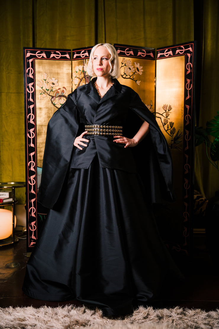 Gala Skirt in "Bad Girl Black"