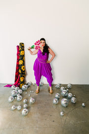 Poiret Jumpsuit in "Orchid Slink"