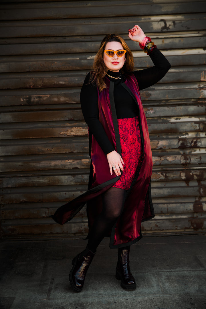 Berlin Duster in "Carmine"