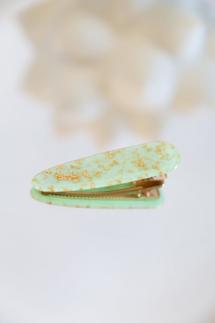 Gold-Flecked Hairclip (Various)