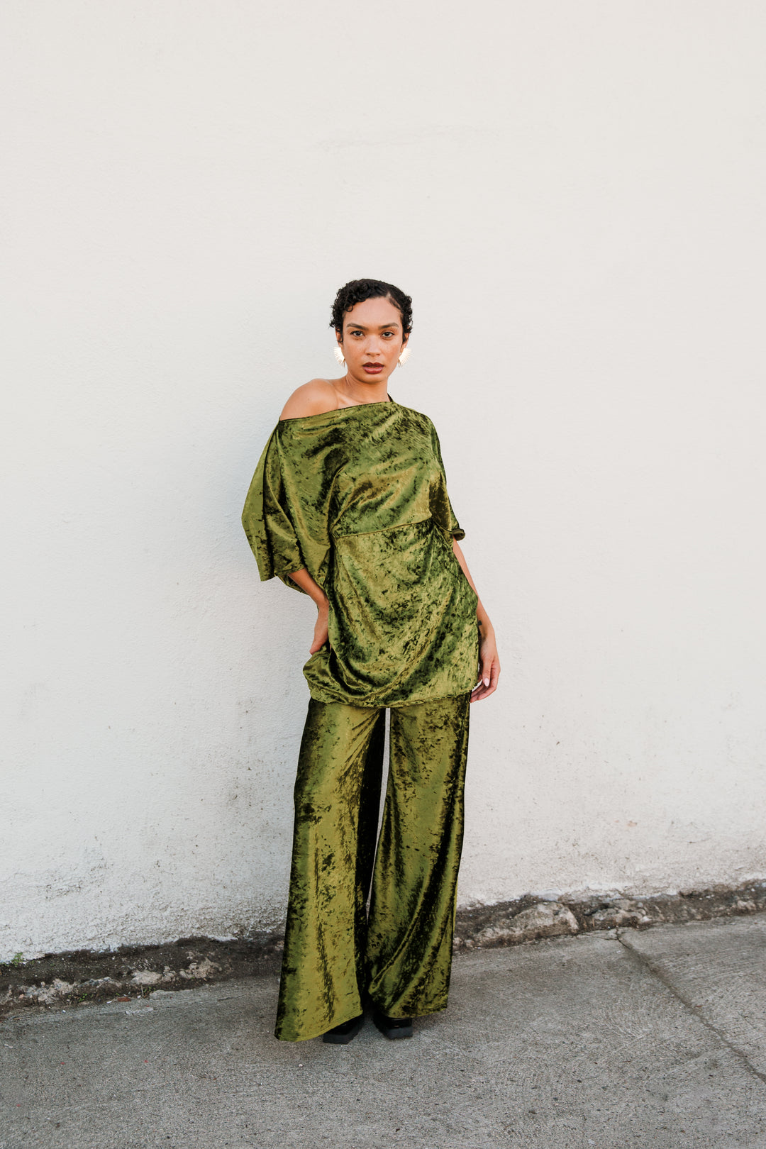 Halftan in "Crushed Velvet" (Manzanilla)