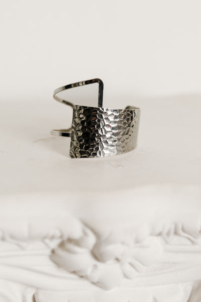 Square Cuff Bracelet (silver)