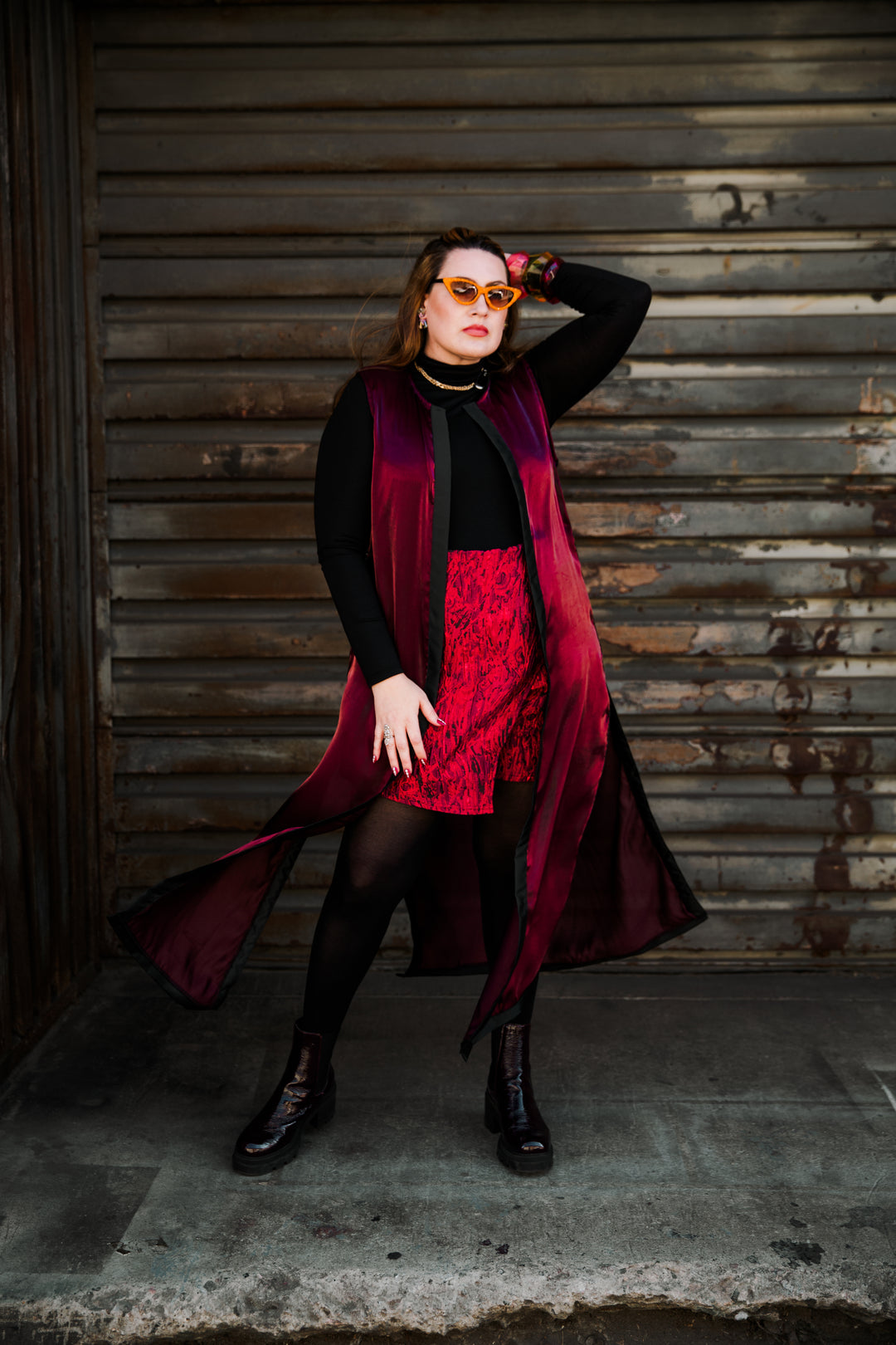 Berlin Duster in "Carmine"