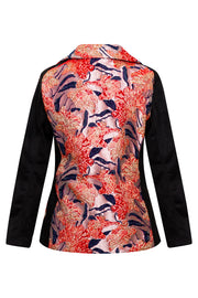 Moto Jacket "WTF Flower" (Pink)