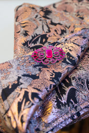 Marquee Brooch (Pink)