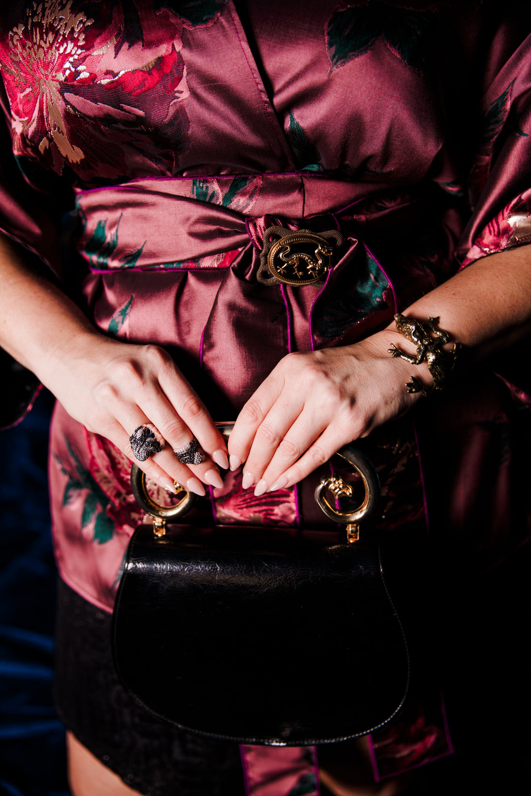 Theater Jacket in "Midnight Sonata" (Mauve)