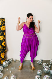Poiret Jumpsuit in "Orchid Slink"