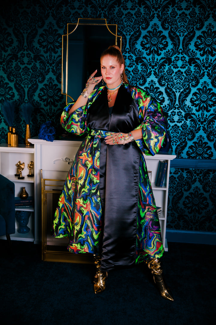 Parisian Coat in "Brat Marble"