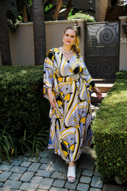 Bohémienne Kimono Robe in “Great Gatsby Yellow"