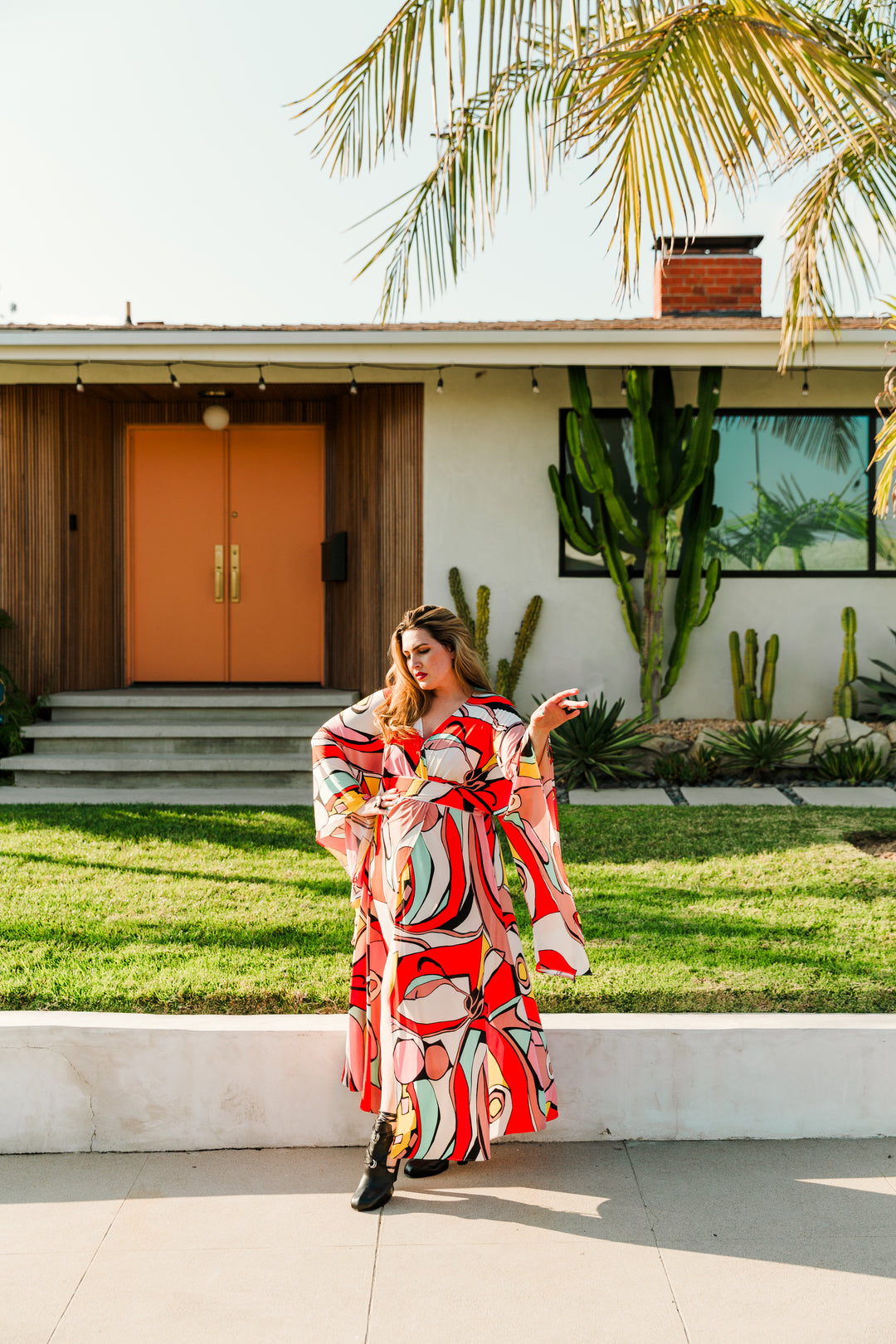 Bohémienne Kimono Robe in “Palm Desert”