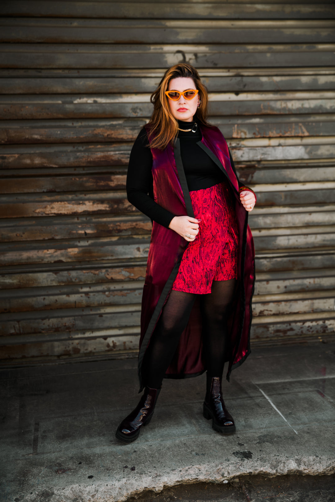 Berlin Duster in "Carmine"