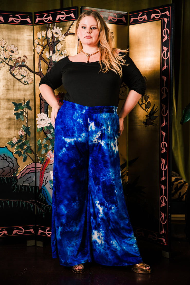 Muse Pants in "Tie-Dye For" (Blue)