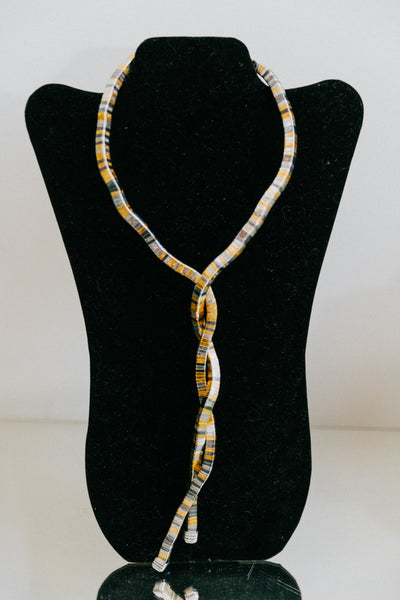Square Snake Necklace (Multi)
