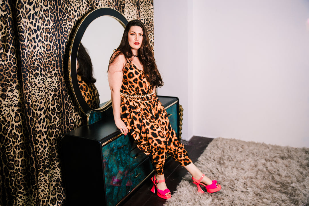 Poiret Jumpsuit in "Oh La Leopard”