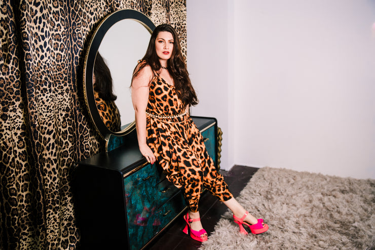 Poiret Jumpsuit in "Oh La Leopard”