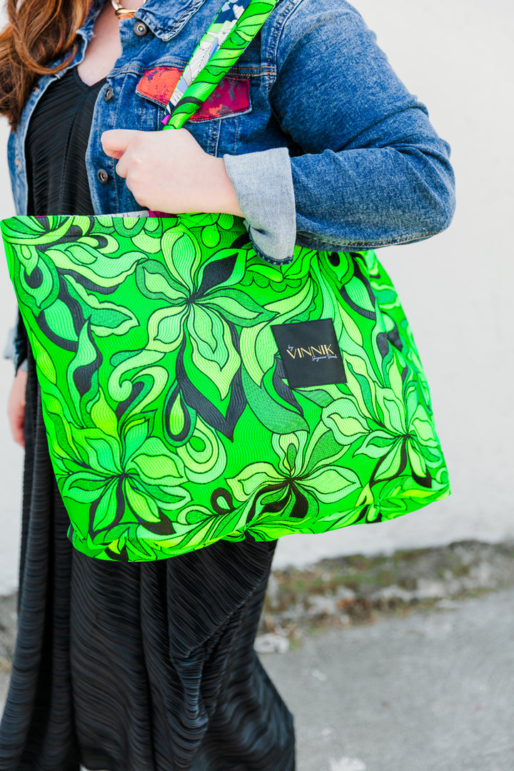 Flip Side Tote Bag "Verdi"