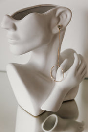 Circle Chain Earrings