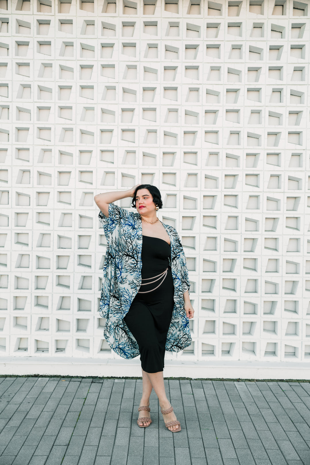 Coloratura Cape "Trees"