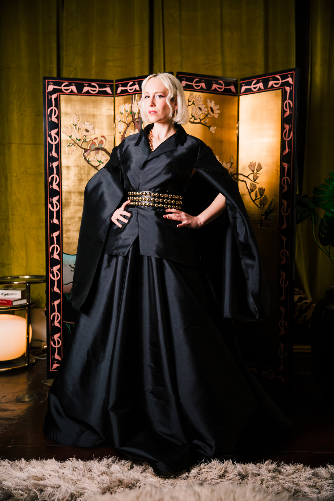 Gala Skirt in "Bad Girl Black"