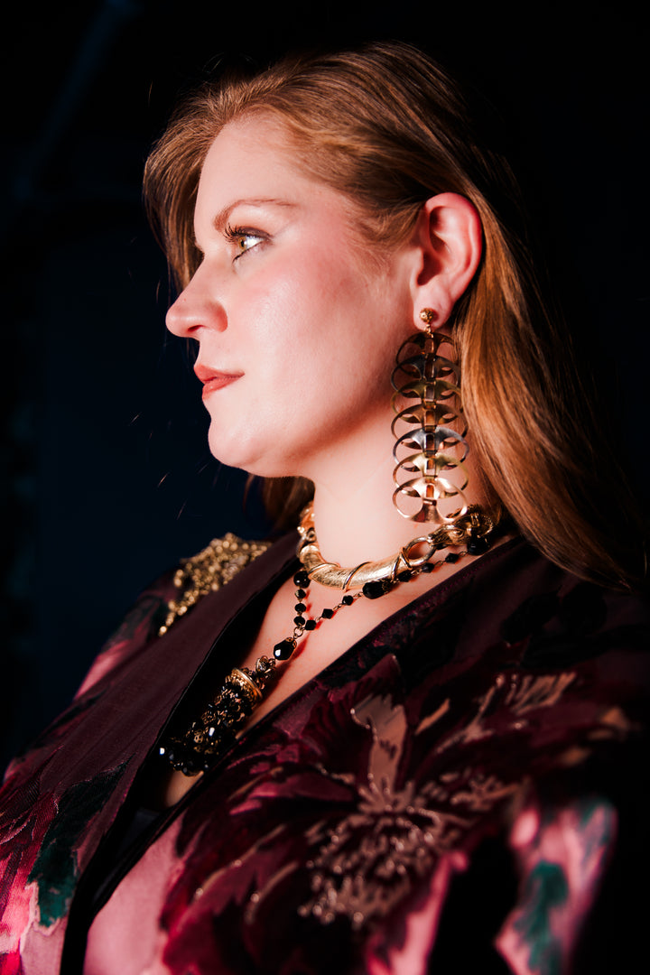 Theater Jacket in "Midnight Sonata" (Mauve)