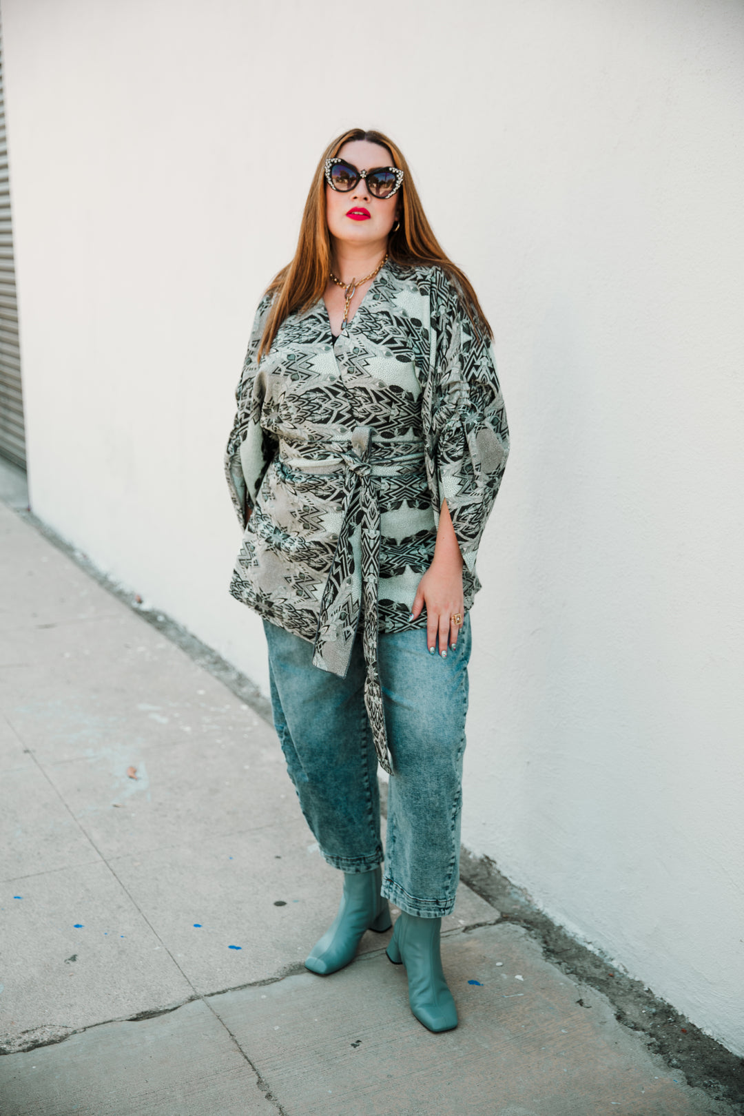 Theater Jacket in “Palm Springs" (Mint)